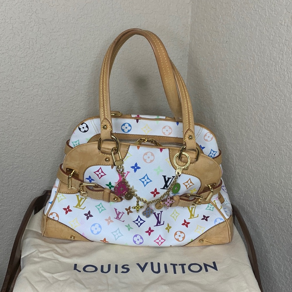 LOUIS VUITTON  Takashi Murakami 
Monogram Multicolor Claudia White